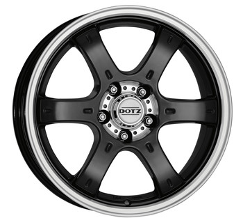 Диск Dotz CRUNCH 16x8 6x139.70 ET35 DIA67.10 BKL