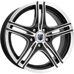 Диск K&K Омаха 18x8 5x120 ET32 DIA60.10 Алмаз Черный