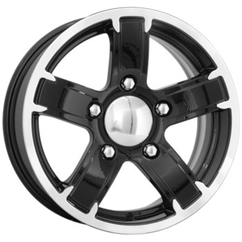 Диск K&K Ангара 15x6.50 5x139.70 ET40 DIA98 Алмаз Черный