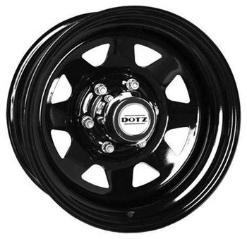 Диск Dotz DAKAR dark 15x7 5x139.70 ET-12 DIA110.10 dark