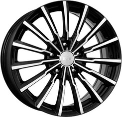 Диск K&K Акцент 14x5.50 4x98 ET40 DIA58.60 Алмаз Черный