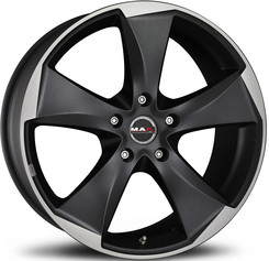 Диск MAK Raptor5 19x9.50 5x120 ET20 DIA72.60 ice superdark