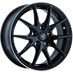 Диск NZ F-34 16x6.50 4x100 ET49 DIA54.10 BKPL