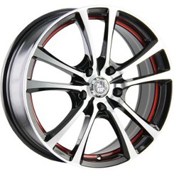 Диск YST X-3 17x7 5x114.30 ET35 DIA67.10 BKFRSI