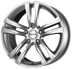 Диск MAK BIMMER 19x8.50 5x120 ET37 DIA72.60 Сильвер