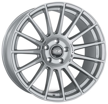 Диск OZ Superturismo LM 17x7.50 5x112 ET35 DIA75.10 MATT RACE SILVER BLACK LETTERING