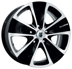 Диск K&K Иллюзио 17x6.50 5x108 ET49 DIA60.10 Алмаз Черный
