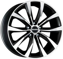 Диск MAK WOLF 17x7.50 5x108 ET50 DIA72.30 Black Mirror