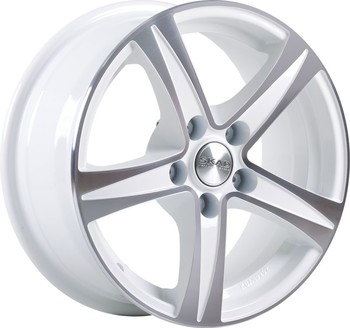 Диск Скад Sakura 15x6.50 5x108 ET40 DIA58.10 алмаз-белый