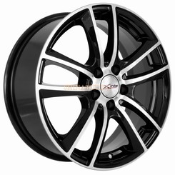 Диск X'trike X-116 16x6.50 5x112 ET45 DIA57.10 BKFP