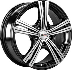 Диск X'trike X-112 16x6.50 5x115 ET38 DIA70.10 BK/FP