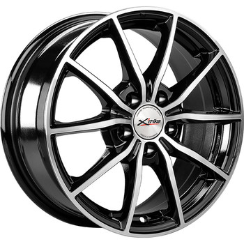 Диск X'trike X-111 15x6.50 5x108 ET38 DIA67.10 BK/FP