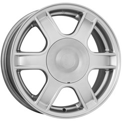 Диск K&K Renault Logan KC576 14x5.50 4x100 ET43 DIA60.10 Сильвер