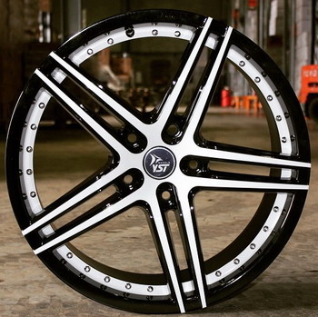 Диск YST X-1 20x8.50 5x114.30 ET50 DIA66.10 B+W+WSI