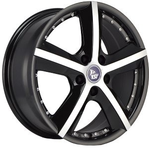 Диск YST X-13 17x7 5x112 ET43 DIA57.10 BKF