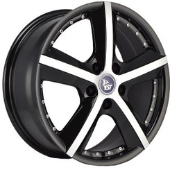Диск YST X-13 17x7 5x112 ET43 DIA57.10 BKF