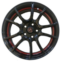 Диск NZ F-43 16x6.50 5x112 ET33 DIA57.10 BKRSI