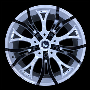 Диск YST X-21 20x9.50 5x112 ET52 DIA66.60 W+B