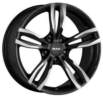 Диск MAK LUFT 18x8 5x120 ET52 DIA72.60 ice black