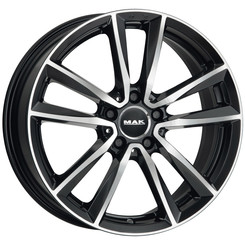 Диск MAK BREMEN 18x8 5x112 ET38 DIA66.60 Black Mirror