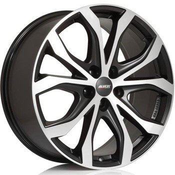 Диск ALUTEC W10X 18x8 5x112 ET53 DIA66.60 Racing Black Front Polished