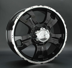 Диск LS wheels LS214 16x7 5x139.70 ET5 DIA108.10 BKF