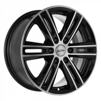 Диск X'trike X-124 17x7.50 6x139.70 ET38 DIA67.10 BK F/P