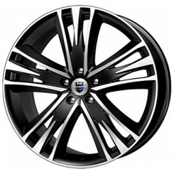 Диск K&K Атлас 20x8.50 5x114.30 ET45 DIA67.10 Алмаз Черный