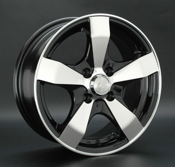 Диск LS wheels LS205 16x7 4x100 ET40 DIA73.10 BKF