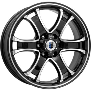 Диск K&K Балеар 18x7.50 6x139.70 ET38 DIA67.10 Алмаз Черный