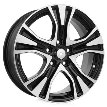 Диск K&K КС673 17x7 5x114.30 ET39 DIA60.10 Алмаз Черный