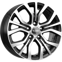 Диск K&K KC736 16x6.50 5x114.30 ET40 DIA66.10 Алмаз Черный