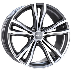 Диск MAK X-Mode 20x10.50 5x112 ET40 DIA66.60 Gunmetal Mirror Face