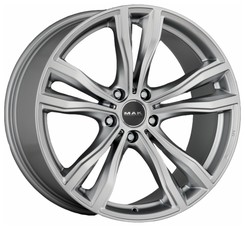 Диск MAK X-Mode 21x10.50 5x112 ET43 DIA66.60 Сильвер