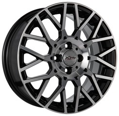 Диск X'trike X-125 16x6.50 4x108 ET45 DIA63.30 BK/FP
