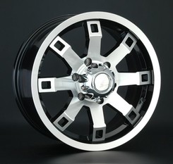 Диск LS wheels LS 316 17x8 6x139.70 ET25 DIA106.10 BKF