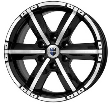 Диск K&K Окинава 18x8 6x139.70 ET38 DIA67.10 Алмаз Черный