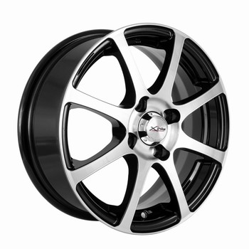 Диск X'trike X-114 14x5.50 4x100 ET35 DIA67.10 BK/FP