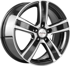 Диск X'trike X-108 16x7 5x112 ET45 DIA66.60 BK/FP