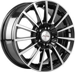 Диск X'trike X-106 15x6.50 5x114.30 ET38 DIA67.10 BK/FP