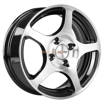 Диск X'trike X-103 14x5.50 4x108 ET43 DIA63.30 BK/FP
