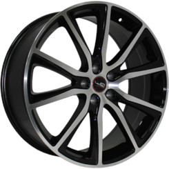 Диск Replica LA FD104 20x8.50 5x114.30 ET44 DIA63.30 BKFP