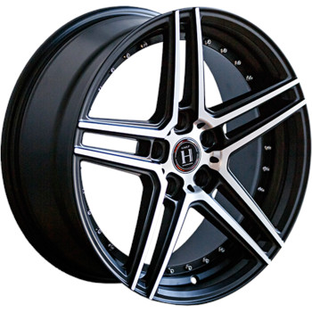 Диск HARP Y-22 20x10 5x112 ET40 DIA72.60 satin-black__machined-face