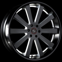 Диск HARP Y-10 22x9.50 6x139.70 ET25 DIA106.10 satin-black__precision-milling