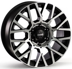 Диск MOMO REVENGE 20x9 5x120 ET40 DIA72.60 Matt Black-Polished