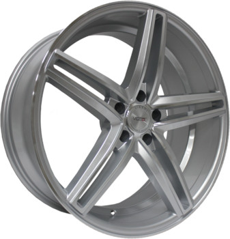 Диск VISSOL V-015 20x9 5x114.30 ET32 DIA73.10 silver-polished