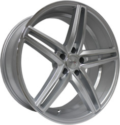 Диск VISSOL V-015 20x9 5x114.30 ET32 DIA73.10 silver-polished