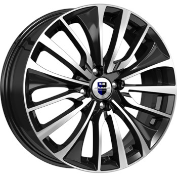 Диск K&K Flanker 17x6.50 5x114.30 ET45 DIA67.10 Алмаз-черный