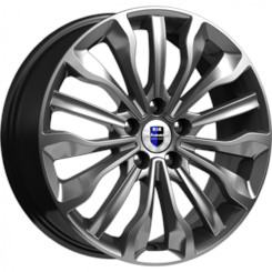 Диск K&K Атакама (КС756) 17x6.50 5x108 ET50 DIA63.30 дарк платинум