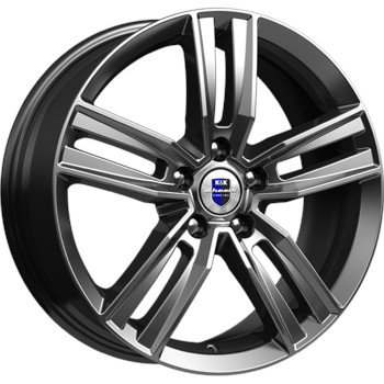 Диск K&K Танаис 18x7 5x112 ET40 DIA66.60 дарк платинум